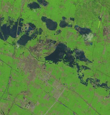 Animation Landsatbilder