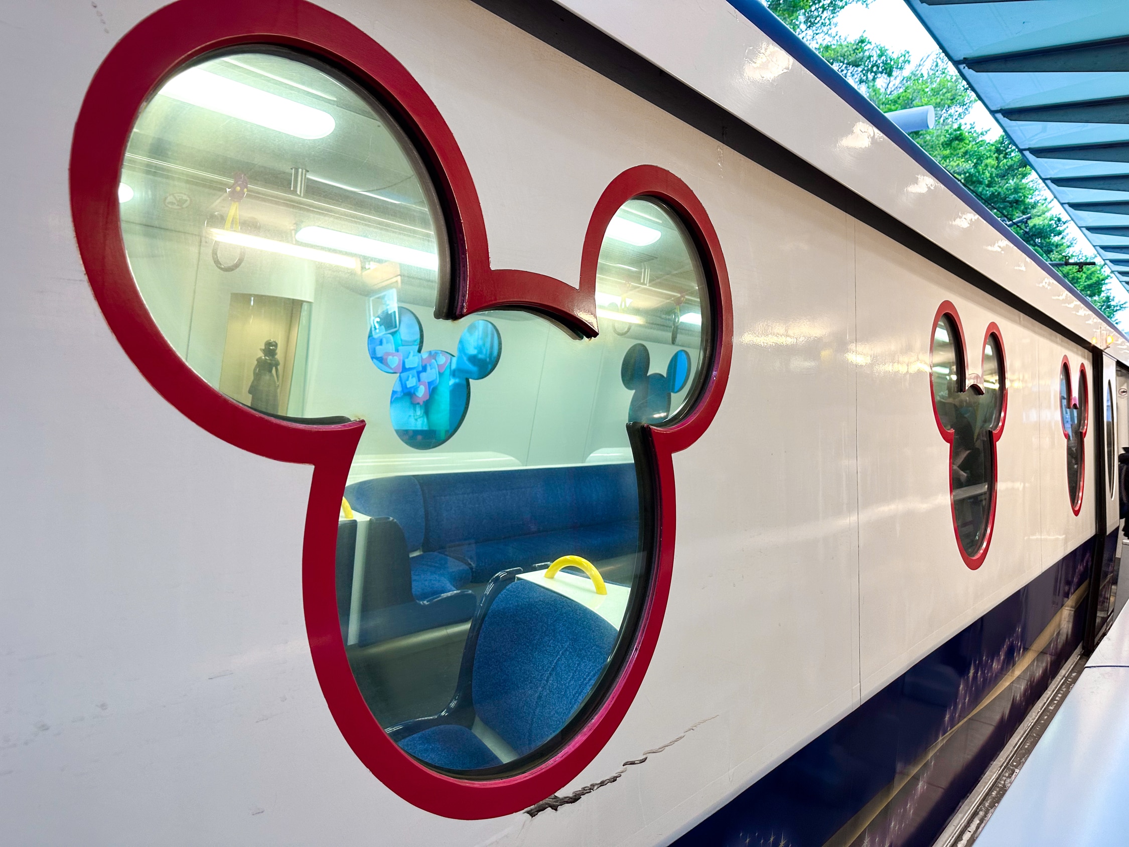 Nahaufnahme der Fenster